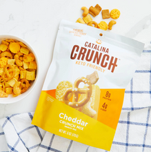 Load image into Gallery viewer, Catalina Crunch - Cheddar Snack Mix (6 oz Bag)- Gluten Free, Low Carb &amp; Keto Friendly
