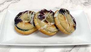 Keto Blueberry Doughnuts - Keto Donuts - Gluten Free, Sugar Free, Low Carb & Keto Approved