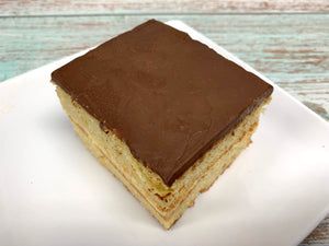 Keto Boston Creme Pie - By the Slice - Gluten Free, Sugar Free, Low Carb & Keto Approved