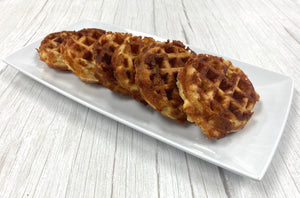 Keto Chaffle Sandwich Buns - Gluten Free, Sugar Free, Low Carb & Keto Approved