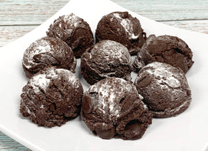 Keto Chocolate Brownie Cookies - EGG FREE, BUTTER FREE, Gluten Free, Sugar Free, Low Carb & Keto Approved