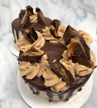 Load image into Gallery viewer, IN STORE ONLY - Keto 5&quot; Mini Cakes - Chocolate &amp; Peanut Butter Explosion - Gluten Free, Sugar Free, Keto Approved
