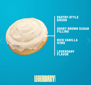Legendary Foods - Cinnamon | Protein Sweet Roll - Gluten Free, Sugar Free, Low Carb & Keto Approved