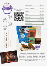 Load image into Gallery viewer, Keto Smore&#39;s Kit - Keto Graham Cracker, Marshmallow &amp; Chocolate Kit - Gluten Free, Sugar Free, Low Carb &amp; Keto Approved

