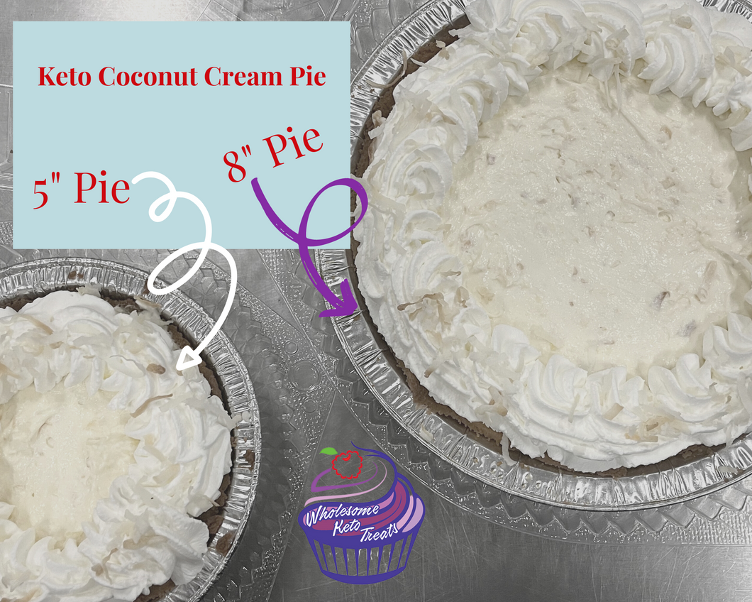 Keto Coconut Cream Pie, By the Slice, 5