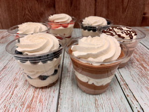 IN STORE ONLY - Keto Chocolate & Peanut Butter Silk Parfait Cup - Gluten Free, Sugar Free, Low Carb, Keto & Diabetic Friendly