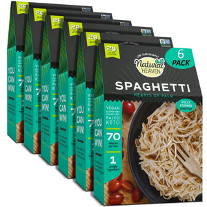 Natural Heaven - Spaghetti - Keto, Gluten Free, Vegan, Low Carb, Paleo, Plant Based, Sugar Free