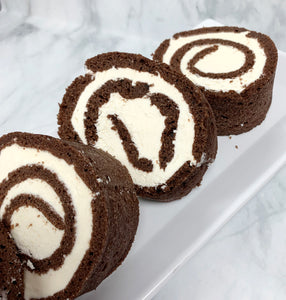 Keto Swiss Roll - Chocolate Swiss Roll - Gluten Free, Sugar Free, Low Carb & Keto Approved
