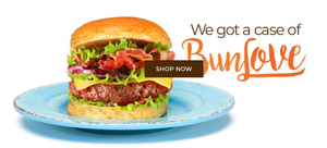 Smart Bun - Plain Buns, 4 Pack - Smart Baking Company Plain Hamburger Buns - Gluten Free, Sugar Free, ZERO CARBS, Keto Friendly
