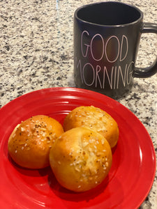 Keto Everything Bagel Bombs - Copy Cat Dunkin Donuts Keto Bagel Bites - Gluten Free, Sugar Free, Low Carb & Keto Approved