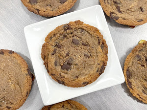 Keto Browned Butter Chocolate Chip Cookies - Gluten Free, Sugar Free, Low Carb & Keto Approved