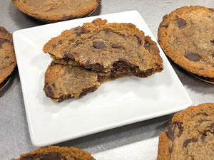Keto Browned Butter Chocolate Chip Cookies - Gluten Free, Sugar Free, Low Carb & Keto Approved