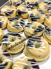 Load image into Gallery viewer, Keto Blueberry Doughnuts - Keto Donuts - Gluten Free, Sugar Free, Low Carb &amp; Keto Approved
