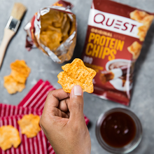 Load image into Gallery viewer, Quest Nutrition -Tortilla Style Protein Chips - Barbeque - High Protein, Low Carb, Keto Friendly
