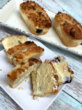 Load image into Gallery viewer, Keto Blueberry Cheesecake Loaf - 3/4 lb. Loaf - Gluten Free, Sugar Free, Low Carb &amp; Keto Approved
