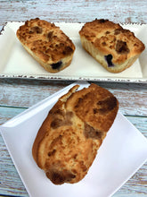 Load image into Gallery viewer, Keto Blueberry Cheesecake Loaf - 3/4 lb. Loaf - Gluten Free, Sugar Free, Low Carb &amp; Keto Approved
