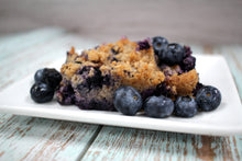 Load image into Gallery viewer, Keto Blueberry Cobbler Crumble - VEGAN, Gluten Free, Sugar Free, Low Carb &amp; Keto Approved
