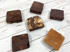 Keto Fudgy Brownies - Salted Caramel Cheesecake Brownies - Gluten Free, Sugar Free, Low Carb & Keto Approved