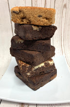 Load image into Gallery viewer, Keto Peanut Butter Blondie Bars - Peanut Butter Brownies - NUT FREE, Gluten Free, Sugar Free, Low Carb &amp; Keto Approved
