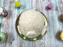 Load image into Gallery viewer, IN STORE ONLY - Keto Bunny Butt Cake - Decorated Cake - Gluten Free, Sugar Free, Low Carb, Keto &amp; Diabetic Friendly
