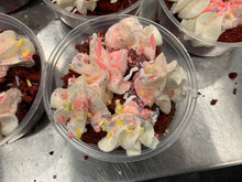 Load image into Gallery viewer, Keto Cake Scrap Cups - Vanilla, Chocolate, Funfetti, Carrot or Red Velvet - Gluten Free, Sugar Free, Low Carb, Keto &amp; Diabetic Friendly

