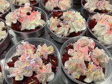 Load image into Gallery viewer, Keto Cake Scrap Cups - Vanilla, Chocolate, Funfetti, Carrot or Red Velvet - Gluten Free, Sugar Free, Low Carb, Keto &amp; Diabetic Friendly
