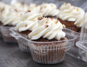 IN STORE ONLY - Keto Cupcakes - Carrot Cake Decorated w/ Cream Cheese Buttercream, Gluten Free, Sugar Free, Low Carb, Keto & Diabetic Friendly