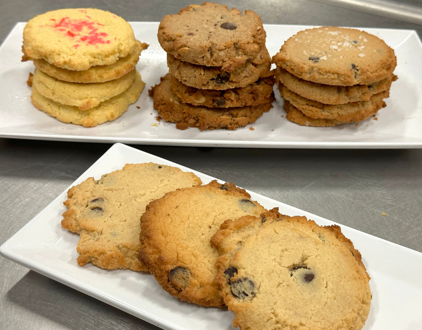 Carb Smart Salted Caramel Chocolate Chip Cookies - Gluten Free, Sugar Free, Low Carb & Keto Approved