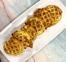 Load image into Gallery viewer, Keto Chaffle Sandwich Buns - Gluten Free, Sugar Free, Low Carb &amp; Keto Approved
