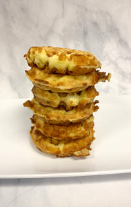 Keto Chaffle Sandwich Buns - Gluten Free, Sugar Free, Low Carb & Keto Approved