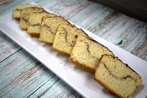 Keto Cinnamon Bread Loaf  - 3/4 lb Cinnamon Bread - Gluten Free, Sugar Free, Low Carb & Keto Approved