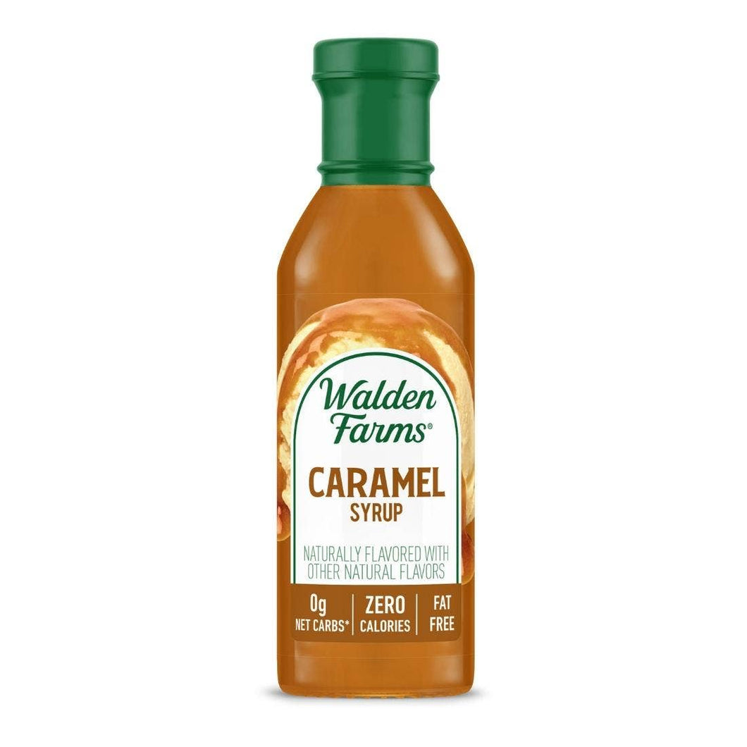 Walden Farms - Caramel Syrup - Gluten Free, Sugar Free, ZERO Carb, VEGAN & Keto Approved