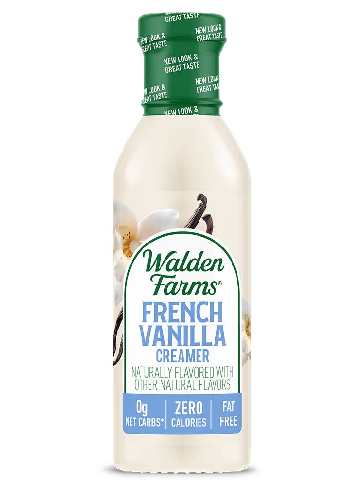 Walden Farms - French Vanilla Coffee Creamer - Gluten Free, Sugar Free, ZERO Carb, VEGAN & Keto Approved