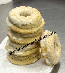 Keto Glazed Doughnuts - Keto Donut - Gluten Free, Sugar Free, Low Carb & Keto Approved