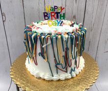 Load image into Gallery viewer, IN STORE ONLY - Keto Funfetti Cake, Decorated with Butter Cream Icing - Gluten Free, Sugar Free, Low Carb, Keto &amp; Diabetic Friendly
