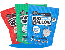 Load image into Gallery viewer, Max Mallow - Cinnamon Toast, Keto Marshmallow by Know Brainer Foods - Sugar Free Marshmallow Bites
