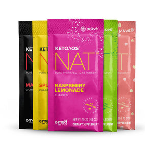 Pruvit KETO//NAT - 5 Day Experience - Drinkable Ketone 5 Day Sample Pack