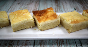 Keto OOey Gooey Butter Cake - Gluten Free, Sugar Free, Low Carb, & Keto Approved