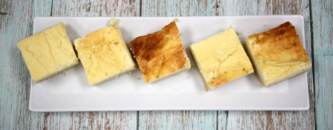 Keto OOey Gooey Butter Cake - Gluten Free, Sugar Free, Low Carb, & Keto Approved