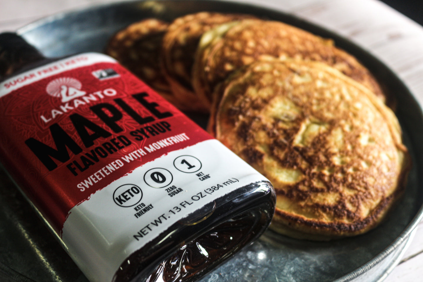 Lakanto - Sugar Free Maple Syrup, Keto Syrup Topping - VEGAN, Gluten Free, Sugar Free & Low Carb