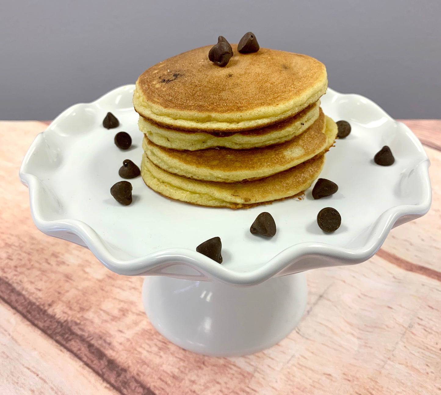 Keto Pancakes - Chocolate Chip Pancakes - Gluten Free, Sugar Free, Dairy Free, Low Carb & Keto Approved