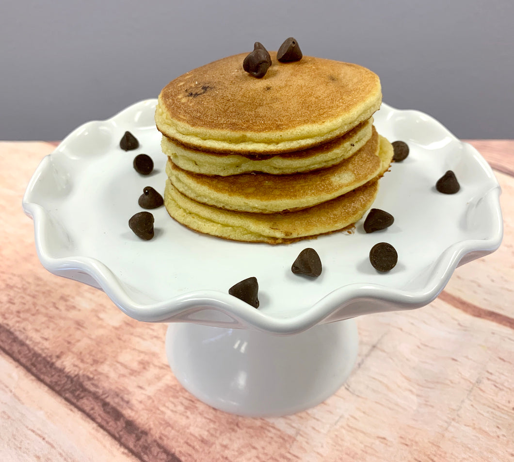 Keto Pancakes - Chocolate Chip Pancakes - Gluten Free, Sugar Free, Low Carb & Keto Approved
