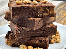 Load image into Gallery viewer, Keto Fudgy Brownies - Peanut Butter Brownies - Gluten Free, Sugar Free, Low Carb &amp; Keto Approved
