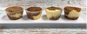 Keto Pecan Cheesecake Muffins - Gluten Free, Sugar Free, Low Carb & Keto Approved