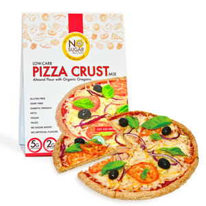 No Sugar Aloud - Pizza Crust Mix (Keto, Sugar Free, Vegan, Low Carb, Paleo, Dairy Free & Gluten Free)
