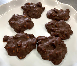 Keto Peanut Clusters - Chocolate Covered Peanut Clusters - Gluten Free, Sugar Free, Low Carb & Keto Approved