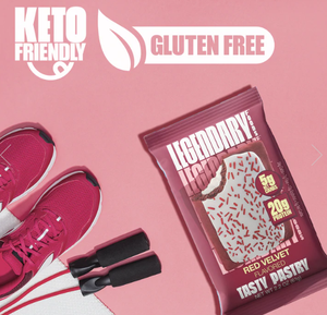 Legendary Foods - Red Velvet | Protein Pastry - Gluten Free, Sugar Free, Low Carb, Keto Friendly