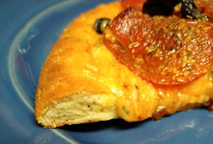 Keto Fat Head Italian Seasoned Pizza Crust - 10" Gluten Free Pizza Crust - Gluten Free, Sugar Free, Low Carb & Keto Approved