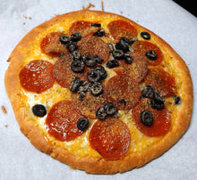 Load image into Gallery viewer, Keto Fat Head Italian Seasoned Pizza Crust - 10&quot; Gluten Free Pizza Crust - Gluten Free, Sugar Free, Low Carb &amp; Keto Approved
