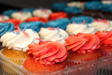Load image into Gallery viewer, Keto Cupcakes - Red Velvet Decorated - Cream Cheese Buttercream - IN STORE ONLY
